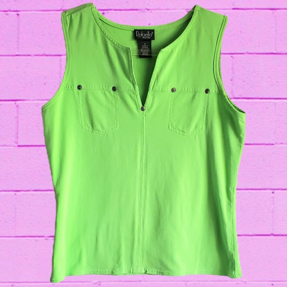 💚Vintage Lime Green Tank💚